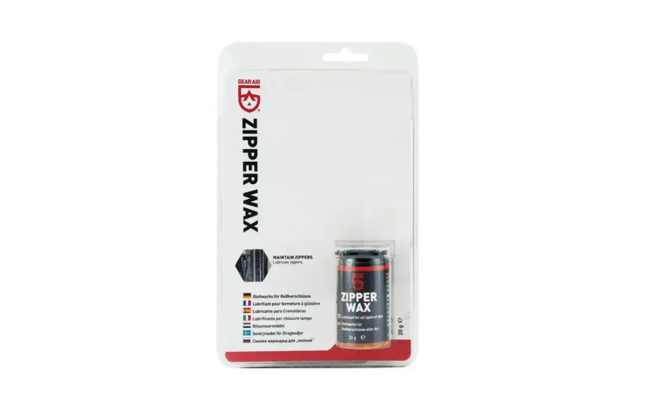 GA Zipper Wax för dragkedjor
