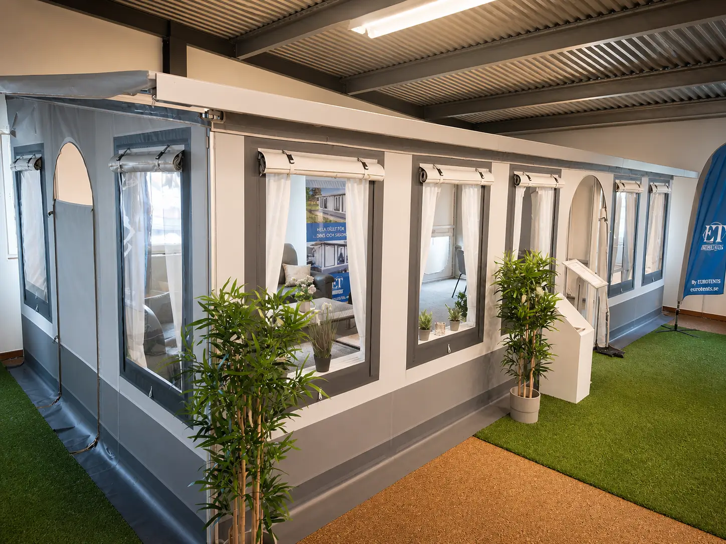 Showroom och rådgivning om tält